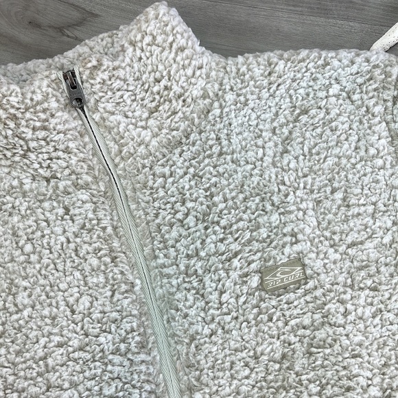 🔆RIP CURL🔆 DARK N STORMY 1/4 ZIP CRW SOFT JACKET SWEATER - Picture 11 of 16